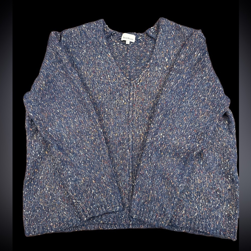 Heart Loom Women’s Multicolored Sweater‎ Large Excellent Condition